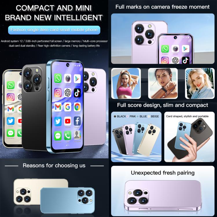 SOYES XS19 Pro, 6GB+128GB, 3.8 inch Android 12.0 MTK6762 Quad Core, Network: 4G, Dual SIM, GPS, OTG, Support Google Play Store, 6GB+128GB SOYES XS19 Pro, 6GB+128GB, 3.8 inch Android 12.0 MTK6762 Quad Core, Network: 4G, Dual SIM, GPS, OTG, Support Google Play Store, 6GB+128GB